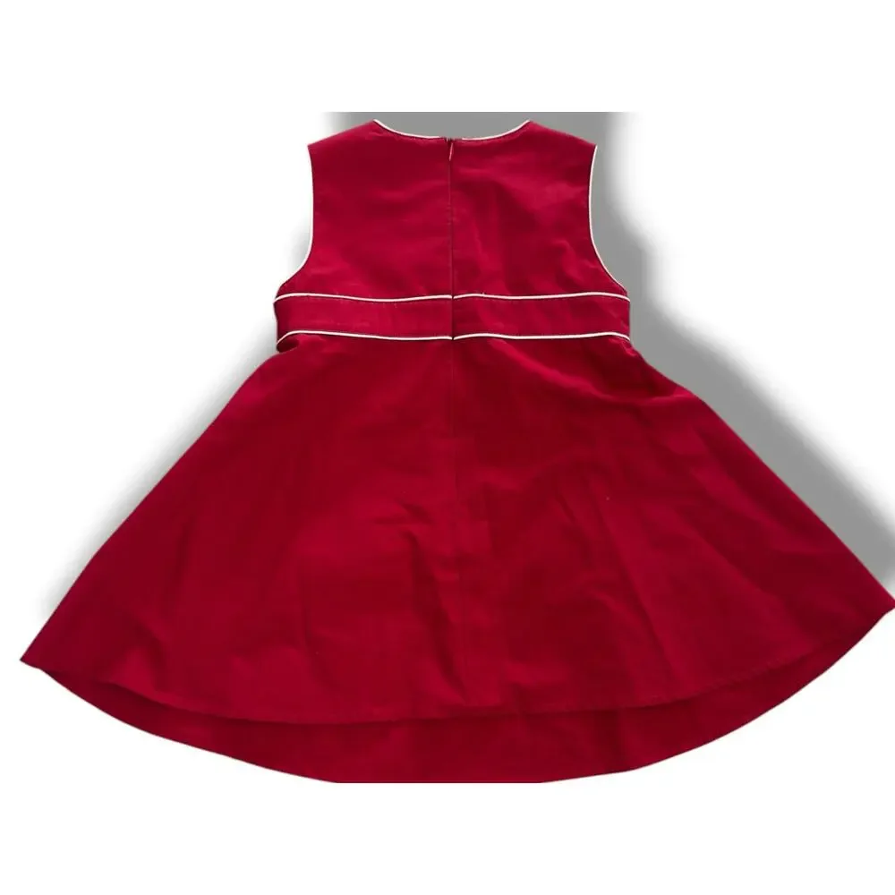 2003 Vintage Gymboree Red Heart Dress